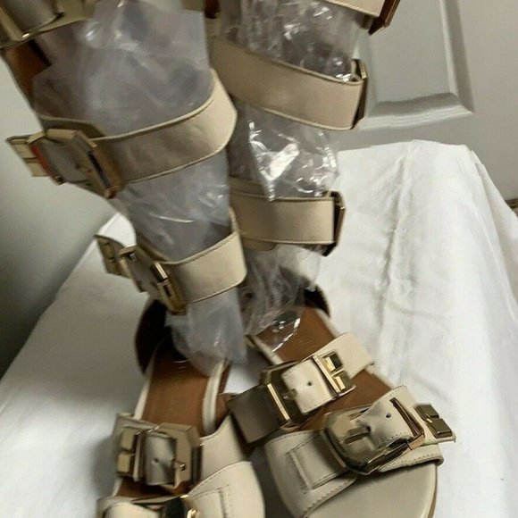 River Island Buckle Gladiator Sandals Size 6 - Picture 6 of 10